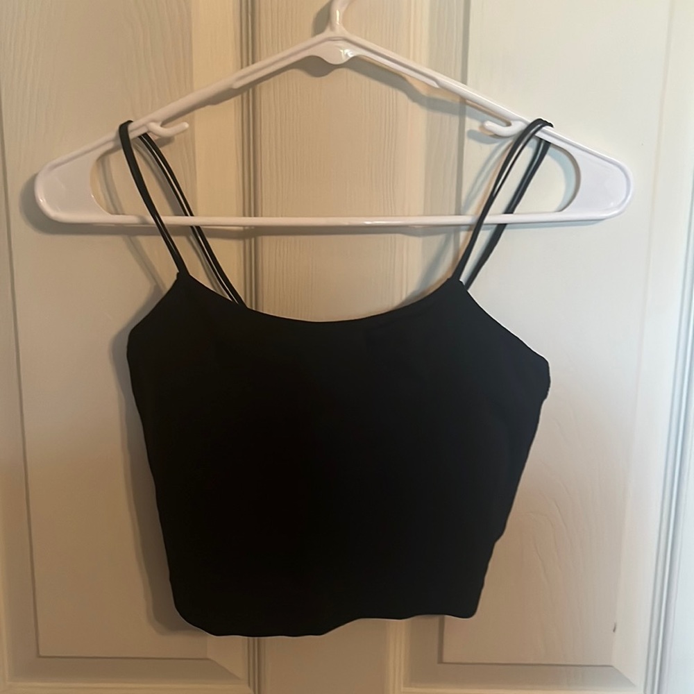 Black Forever 21 Crop Top